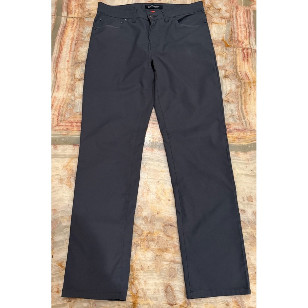 Bluffworks Mens Ascender Chino Pants Blue Lightweight‎ Wrinkle Resistant 30X30